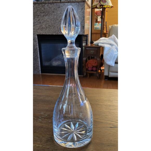 Decanter Wine Liquor Holder Barware 15" H With Stopper - Picture 13 of 16